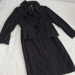 *SOLD* 2 Piece Black Suit